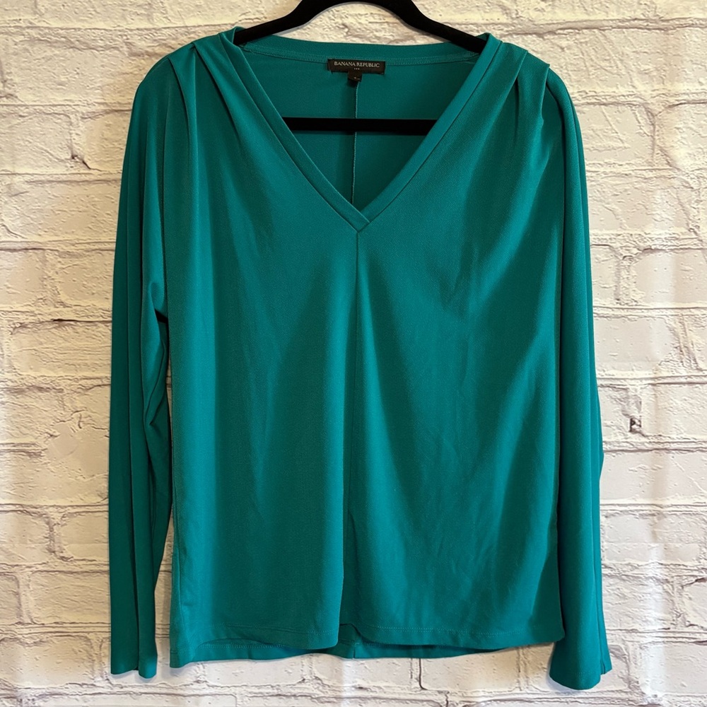 Banana Republic Teal Dress Shirt